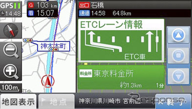 ETCレーン情報