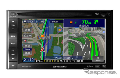 カロッツェリア 楽ナビLite AVIC-MRZ85