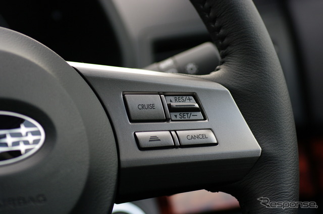 スバル新型 EyeSight（アイサイト）　の全車速追従機能付クルーズコントロール