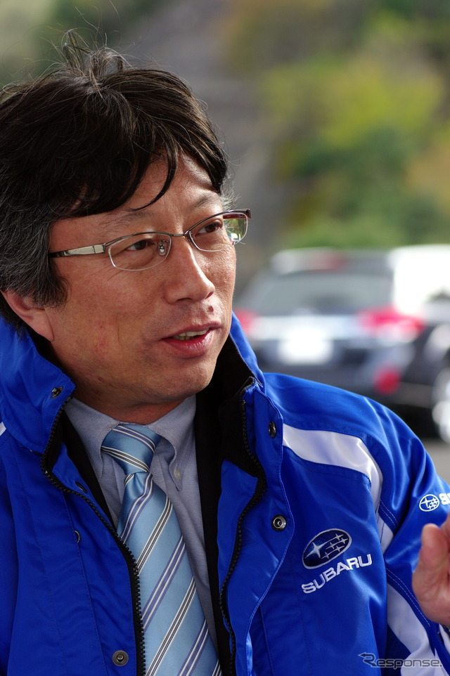 スバル商品企画本部プロジェクトゼネラルマネージャー 熊谷泰典氏