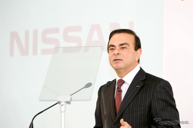 ゴーンCEO、2009年度決算発表（12日）