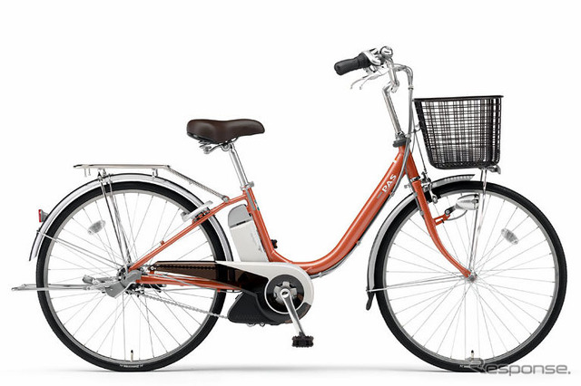 電動アシスト自転車  「PAS リチウムT」　コスメティックオレンジ