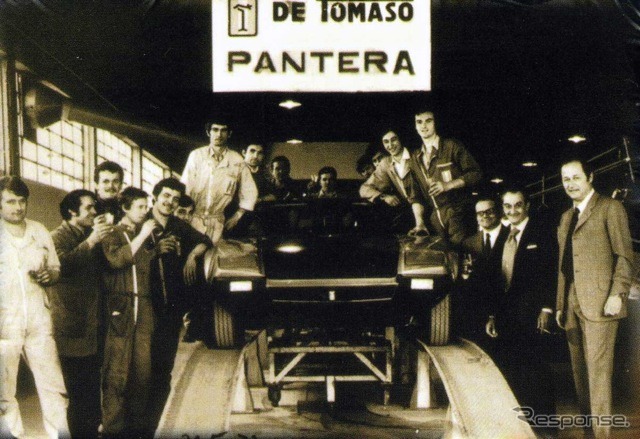 旧デトマソ工場とパンテーラ