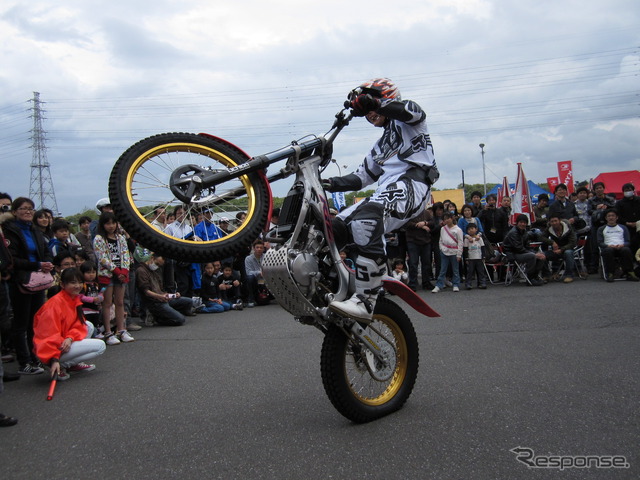全日本国際A級ライダーの本多元治選手