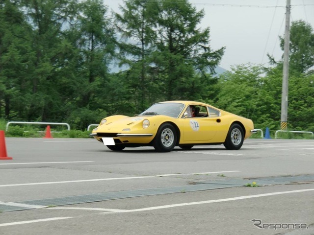 競技中のディノ246GT