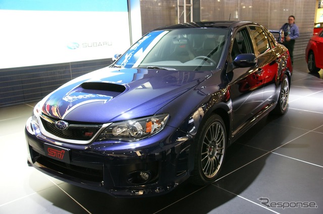 インプレッサ WRX STI 4ドア（ニューヨークモーターショー10）