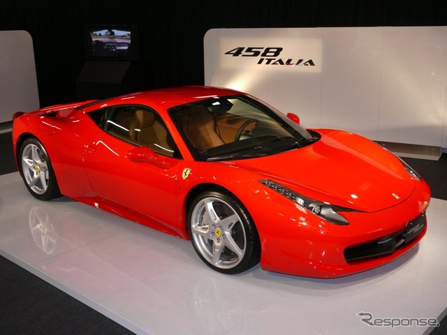 フェラーリ 458イタリア…日本初公開
