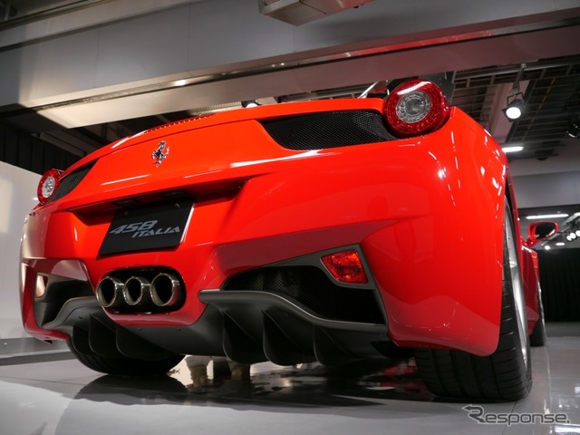 フェラーリ 458イタリア…日本初公開