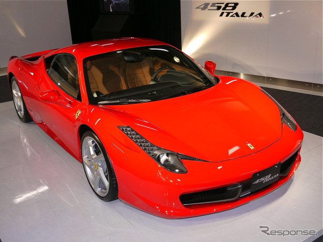 フェラーリ 458イタリア…日本初公開