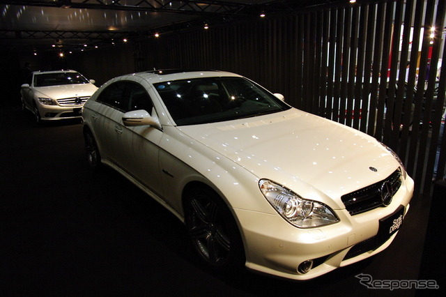 CLS 63AMG サウンドスウィート(手前)とCL550 サウンドスウィート
