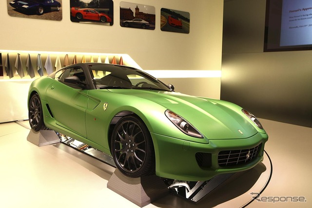 599のハイブリッド実験車 HY-KERS