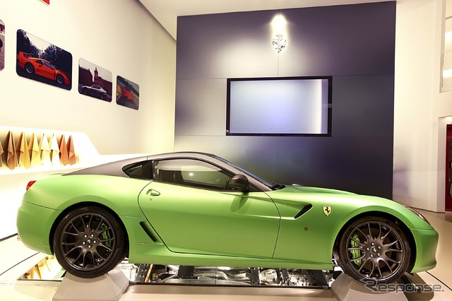 599のハイブリッド実験車 HY-KERS