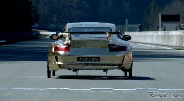 最も遅い911 フェルディナントGT3RS(画像は動画キャプチャー)