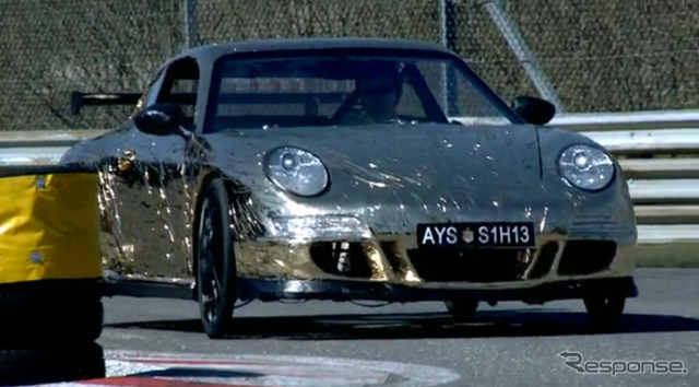 最も遅い911 フェルディナントGT3RS(画像は動画キャプチャー)