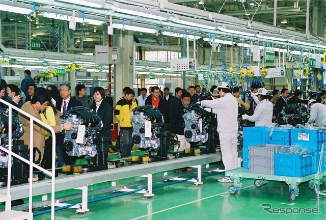 東風日産エンジン工場（花都。資料画像）