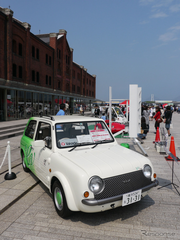 パイクカーを電気自動車に…EV-PAO