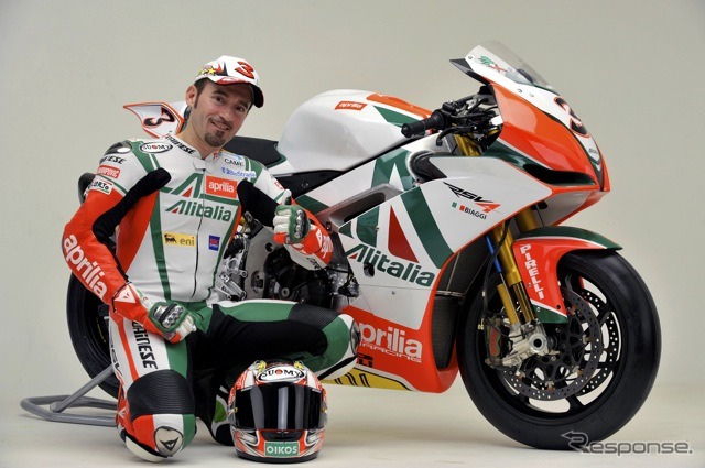 Aprilia Alitalia Racing Team、ビアッジ選手