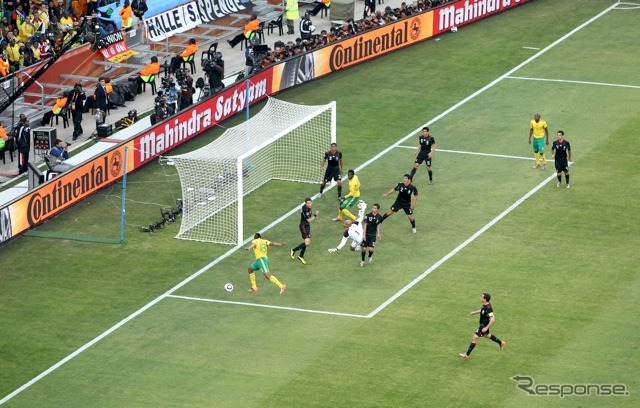 南アフリカ vs メキシコ。11日、サッカーシティ