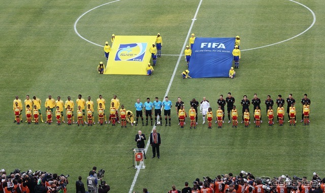 南アフリカ vs メキシコ。11日、サッカーシティ