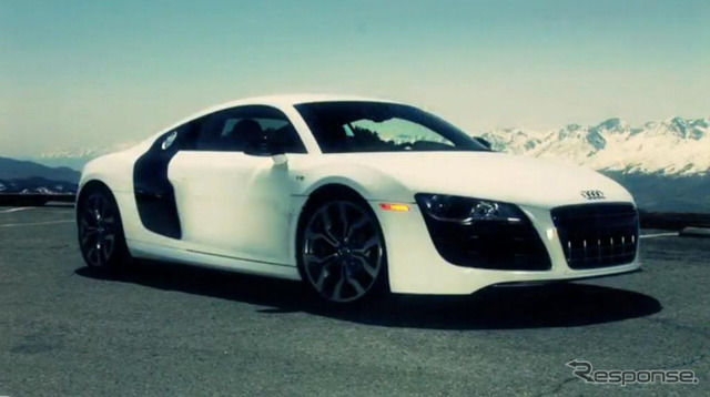 ドイツ製スーパーカーの比較テスト（画像は動画キャプチャー）
