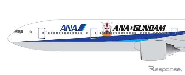 ANA×ガンダムジェット、7月16日就航…ガンプラ生誕30周年 1枚目の ANA×ガンダムジェット、7月16日就航…ガンプラ生誕30周年 1枚目の