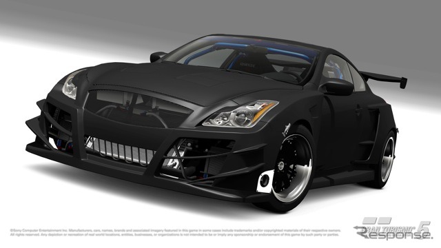 SEMA(2009年11月)で公表されたスクリーンショット。いまのところ公式素材としては最新