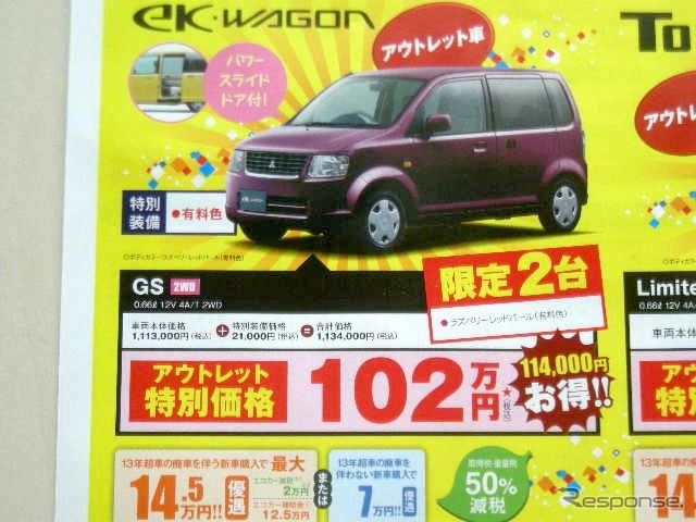 ●ekワゴン ●東日本三菱自動車販売株式会社 ●福島本内店024-533-9301福島鳥谷野店024-545-2222二本松店0243-23-5525 郡山山根店024-922-2595他11店 ●6月19日(土)から6月20日(日)まで ●にこすけ