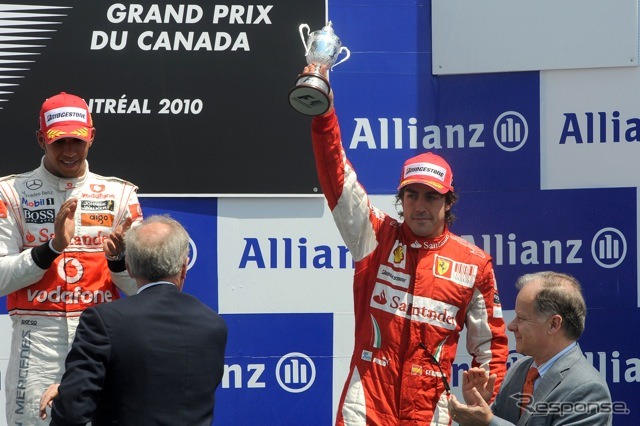 フェラーリ、アロンソ