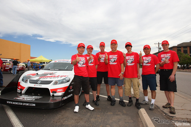 モンスター田嶋選手のスズキSX4ヒルクライムスペシャル