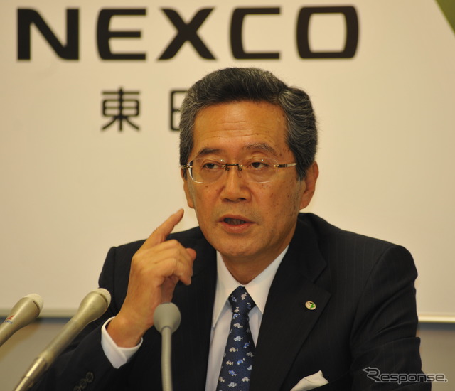 東日本高速・佐藤龍雄会長兼社長　撮影＝中島みなみ