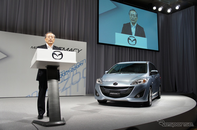 マツダ、7人乗りミニバン新型プレマシーを発売