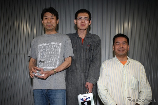 ノーマルクラス優勝のTeam ECO TORAのメンバー