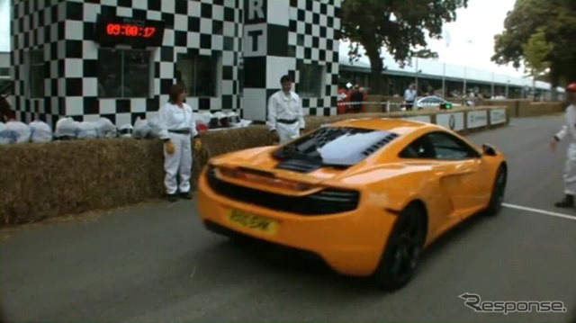マクラーレンMP4-12C（動画キャプチャ）