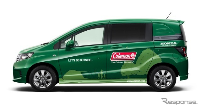 フリードスパイク・キャンピングステーション Coleman×Honda