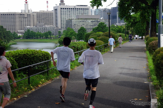 東京・皇居周辺で開催されたEfficientDynamics Run dayの模様