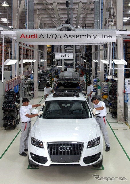 インドで生産が始まったQ5