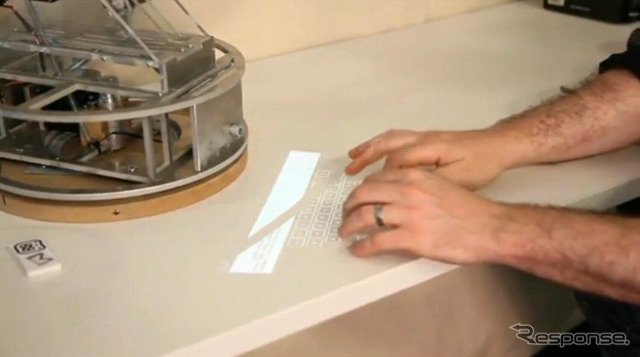 アイディアコンテスト優勝作品（画像は動画キャプチャー）