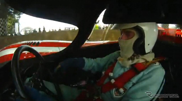 1970年のルマン優勝マシンの917KH(画像は動画キャプチャー)