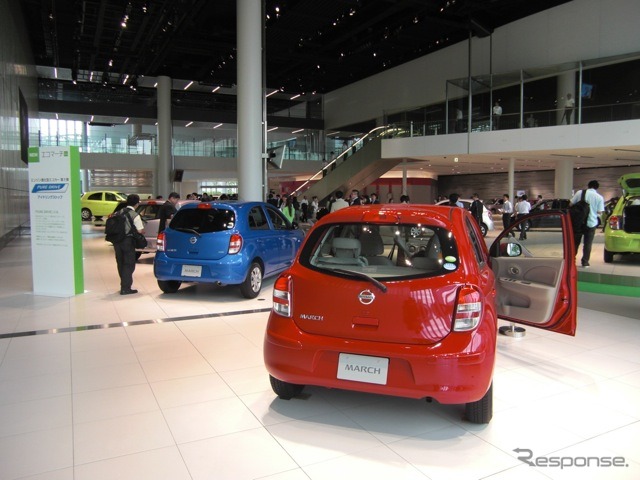 グローバル本社ギャラリー（横浜。写真は報道発表会）