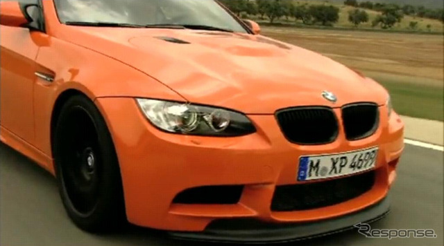 M3 GTS（画像は動画キャプチャー）