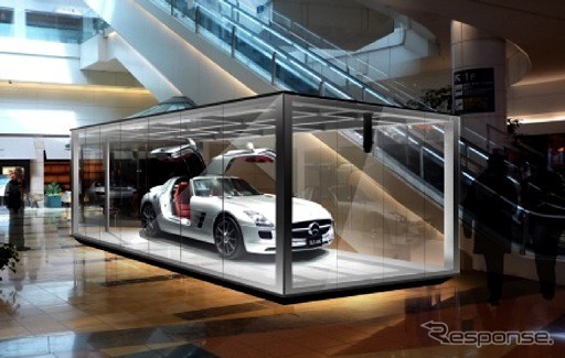 SLS AMG羽田展示イメージ