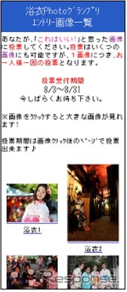 投稿画像一覧画面。(c)ZENRIN DataCom、(c)CYBIRD