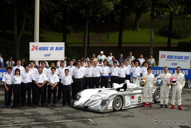 【ルマン2003予選】アウディ・チームゴウは5番グリッドからGO! GO!