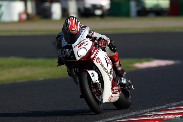 清成龍一/高橋巧(MuSASHi RT HARC-PRO.)。高橋選手