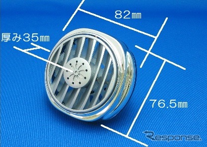 360度ぐるぐる回転エアコンファン