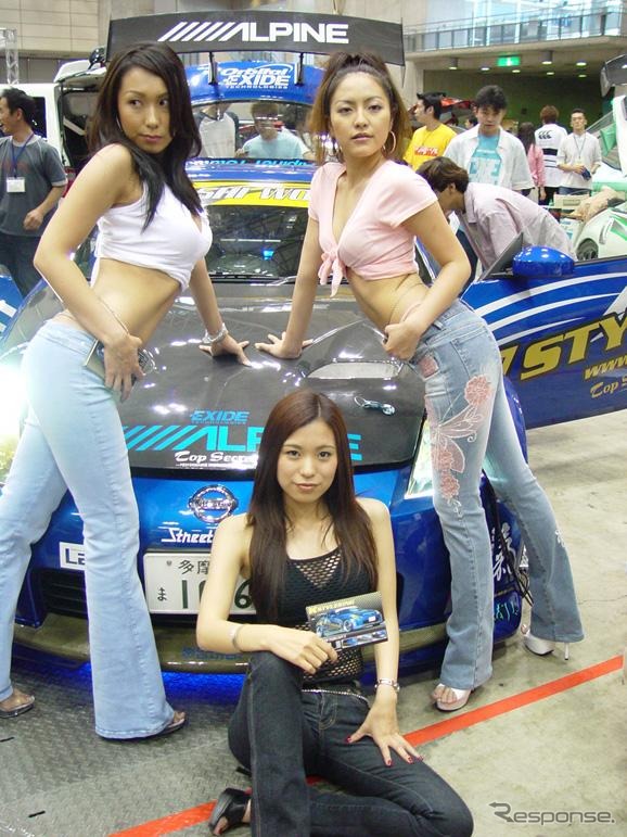 【MES2003写真蔵】コンパニオンと同乗試聴はできたか