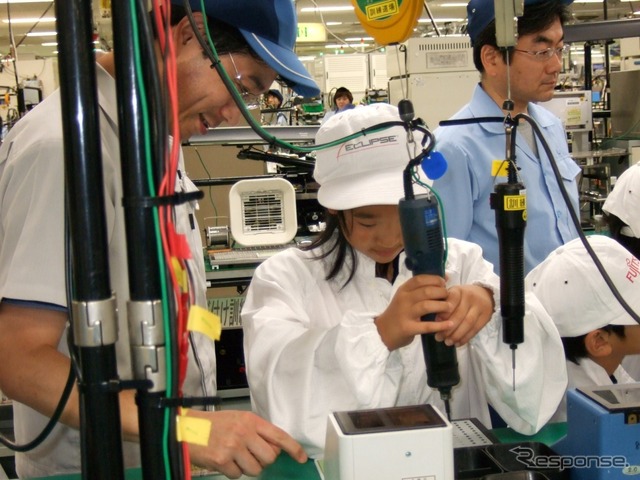 子ども参観日(2009年、本社)