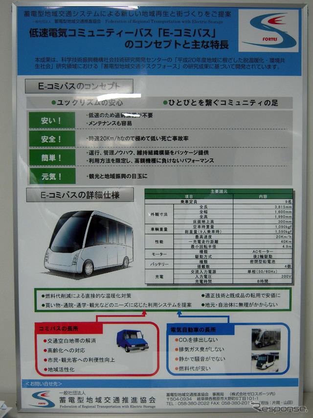 蓄電型地域交通推進協会設立発表会