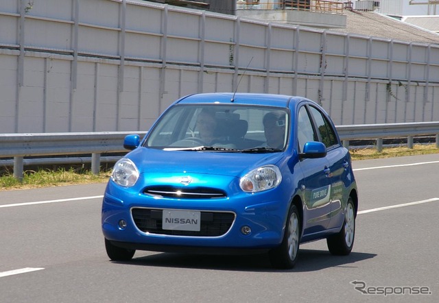 新型HR12DDRエンジンを搭載したマーチ