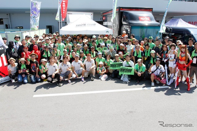 エヴァンゲリオンRT初号機TRICK☆STAR。“コカ・コーラ ゼロ”鈴鹿8時間耐久ロードレース第33回大会(決勝7月25日)